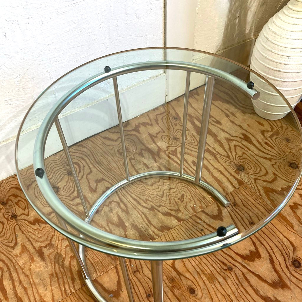 フクラ / HUKLA TMRC ガラスサイドテーブル Sサイズ 展示品