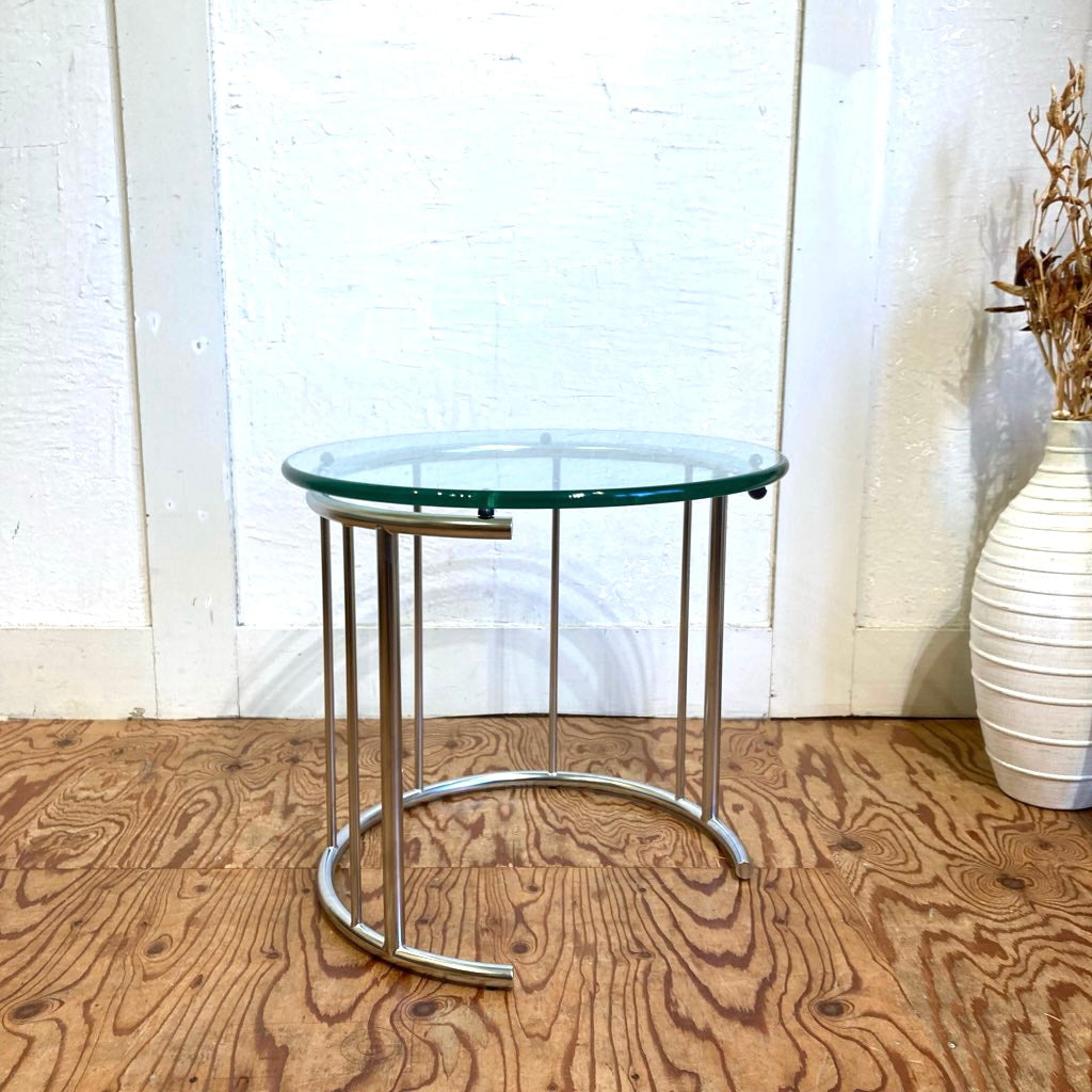 フクラ / HUKLA TMRC ガラスサイドテーブル Sサイズ 展示品