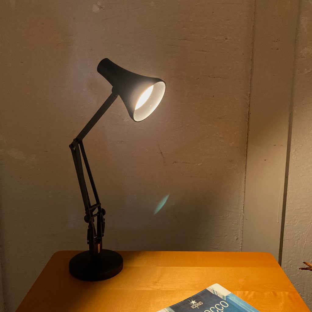 アングルポイズ / ANGLEPOISE デスクライト 90 ミニミニ カーボンブラック USB 中古