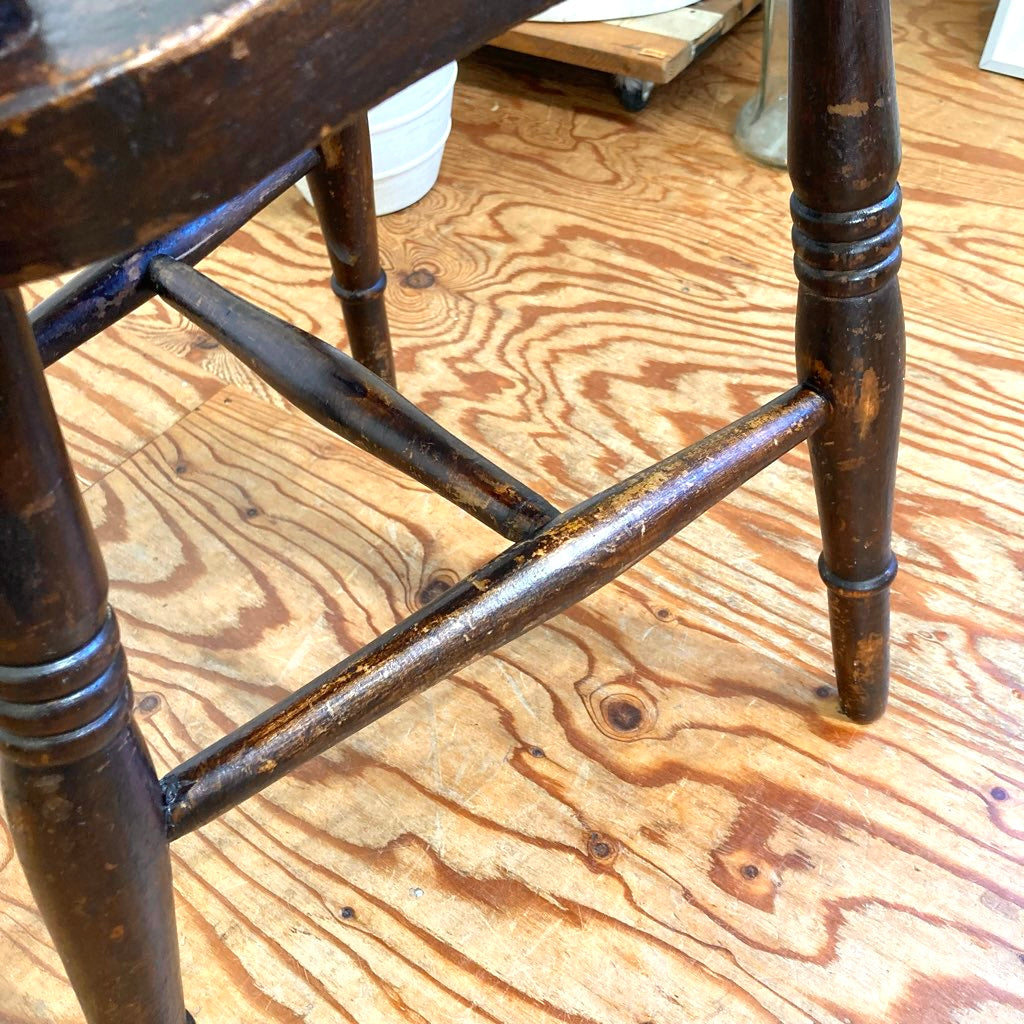 英国アンティーク ウィンザーチェア ダイニングチェア ブラウン