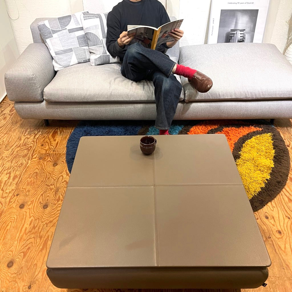 arflex / アルフレックス MIO / ミオ 革張り90テーブル 展示品