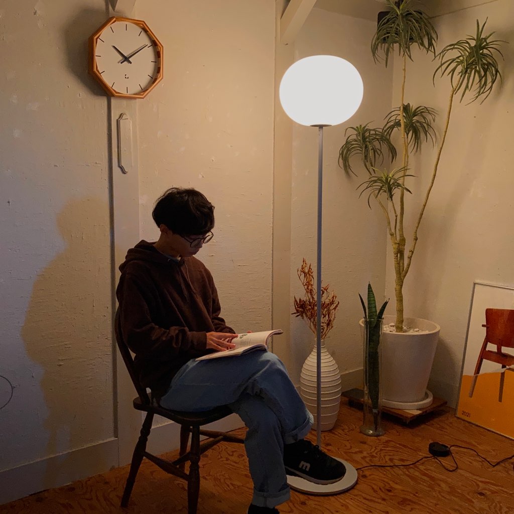 フロス / FLOS グローボール F2 フロアライト ジャスパー・モリリン 照明 ライト 中古