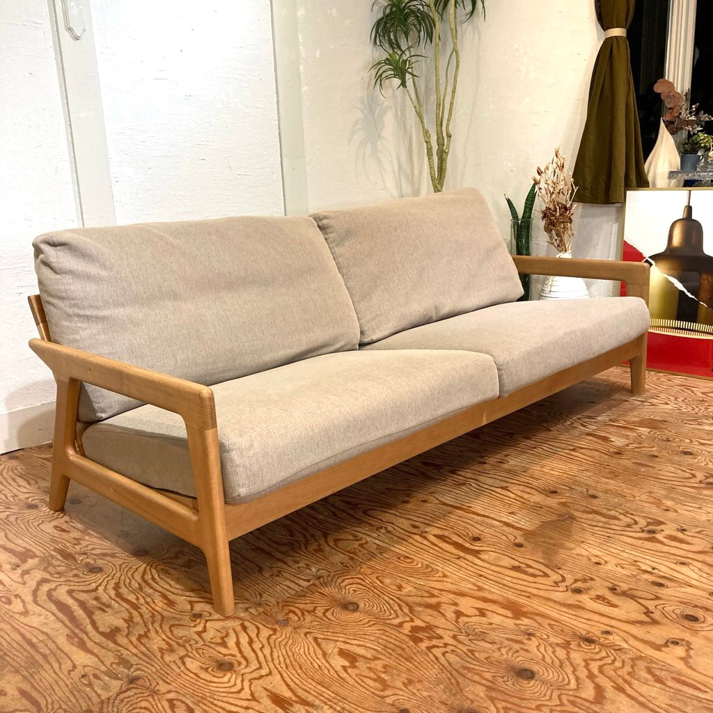 ティシュラー ヴァルト / WALD 3人掛けソファ ブナ材 中古 木 美しい 