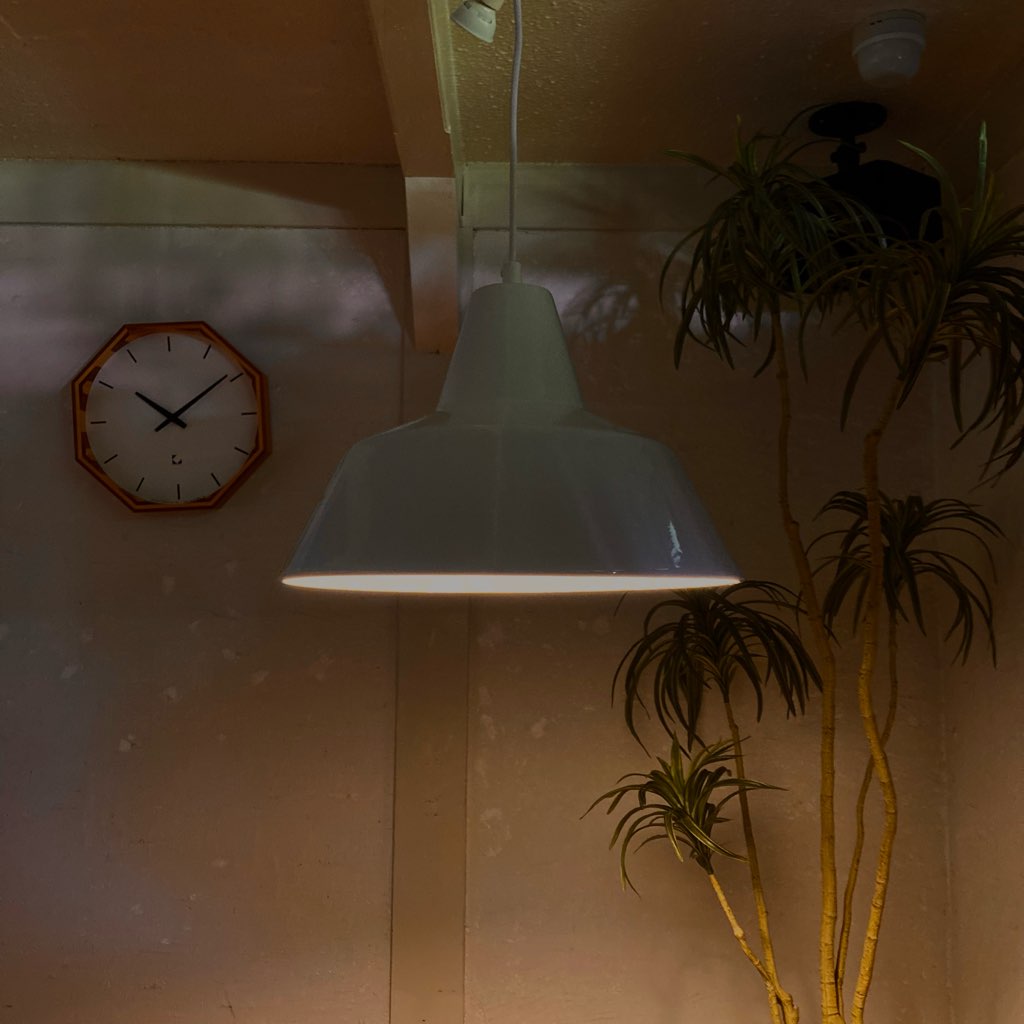 ルイスポールセン / Louis Poulsen ワークショッププランプ 照明 ホワイト ヴィンテージ