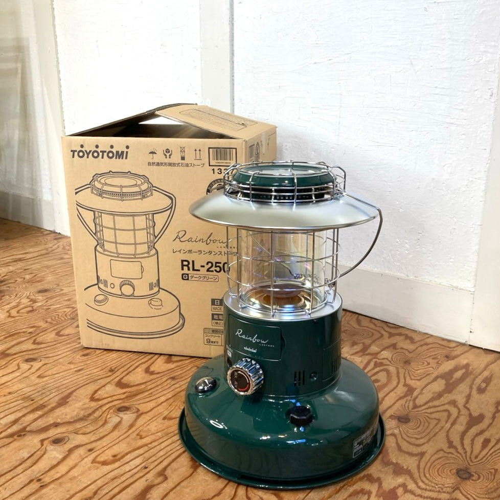 トヨトミ / TOYOTOMI ランタン調レインボーストーブ  RL-25N 石油ストーブ 中古