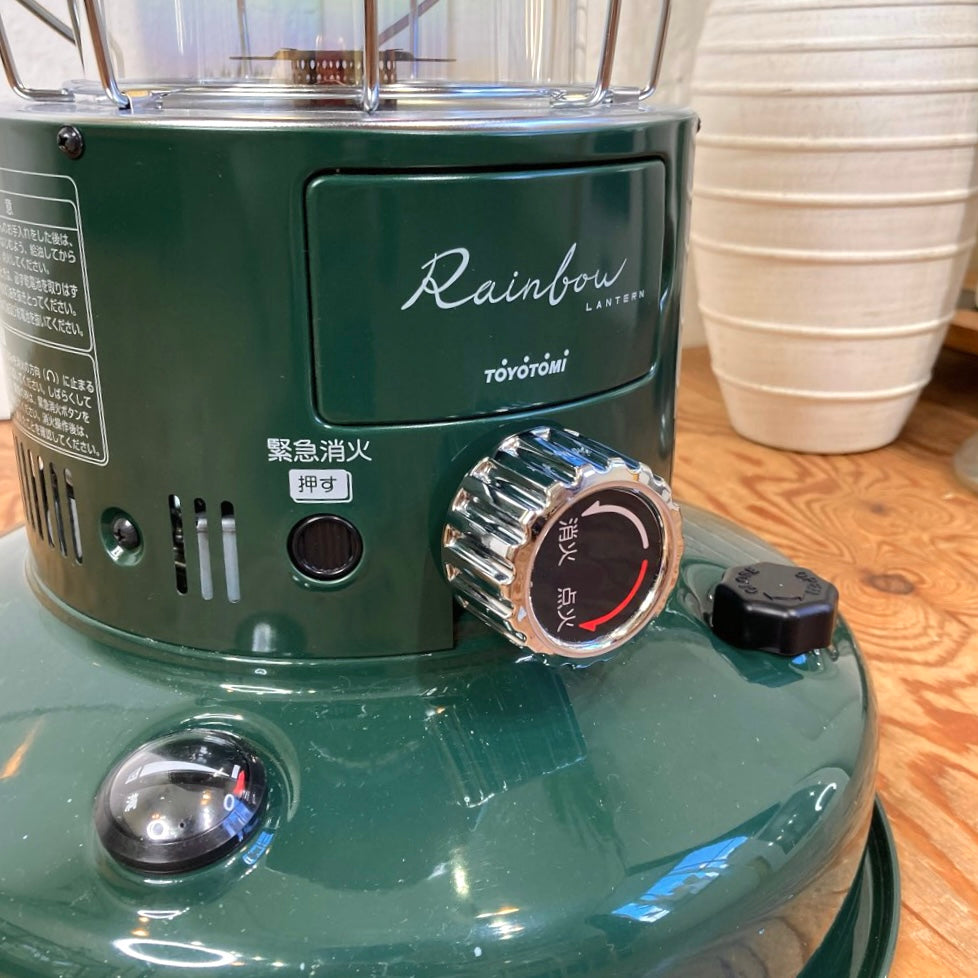トヨトミ / TOYOTOMI ランタン調レインボーストーブ  RL-25N 石油ストーブ 中古
