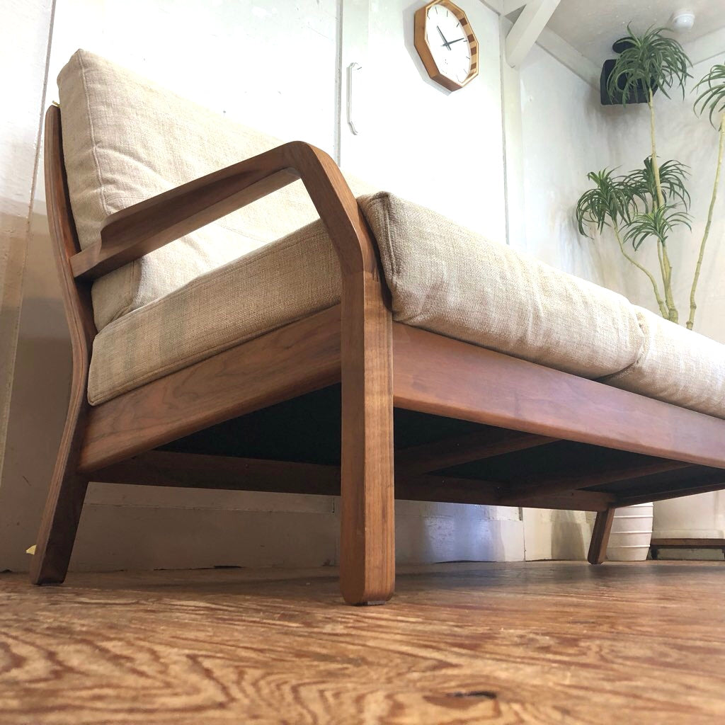 ソース / source ワイホープ / Y HOPE トリプルソファ 184 3人掛け ウォルナット 展示品