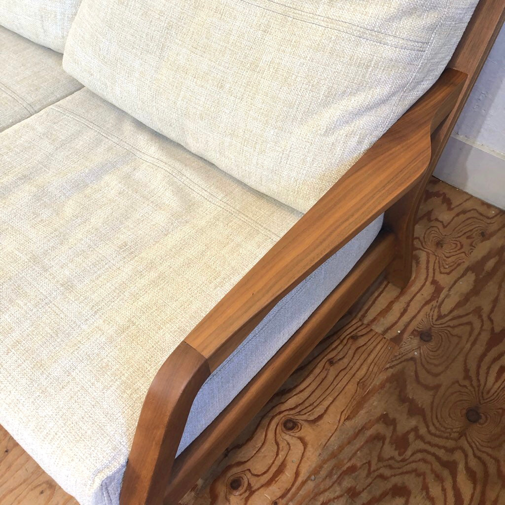 ソース / source ワイホープ / Y HOPE トリプルソファ 184 3人掛け ウォルナット 展示品