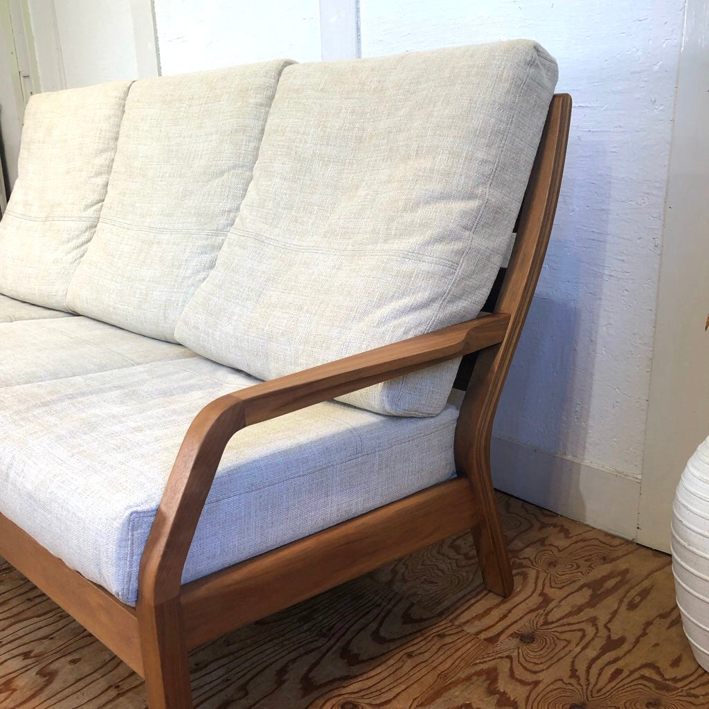 ソース / source ワイホープ / Y HOPE トリプルソファ 184 3人掛け ウォルナット 展示品