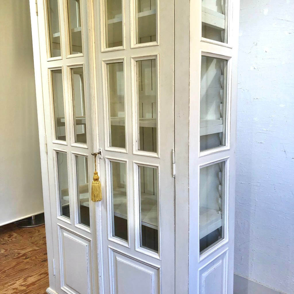 サラグレース / SARAH GRACE キャビネット ホワイト アンティーク調 中古