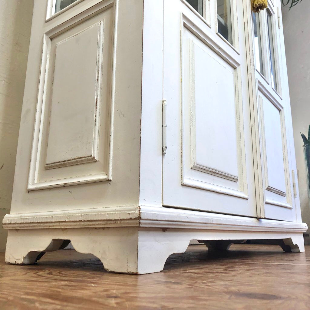 サラグレース / SARAH GRACE キャビネット ホワイト アンティーク調 中古