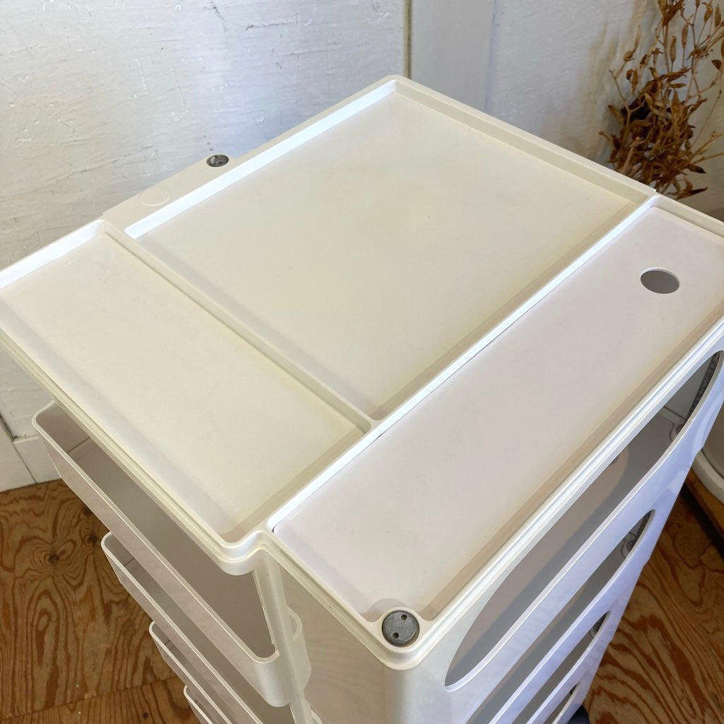 ビーライン / B-LINE ボビーワゴン 4段4トレイ ホワイト  中古