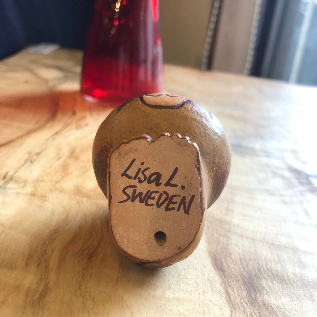 KERAMIK STUDION リサ・ラーソン/ Lisa Larson ライオン Sサイズ AFRICAシリーズ 陶器 中古