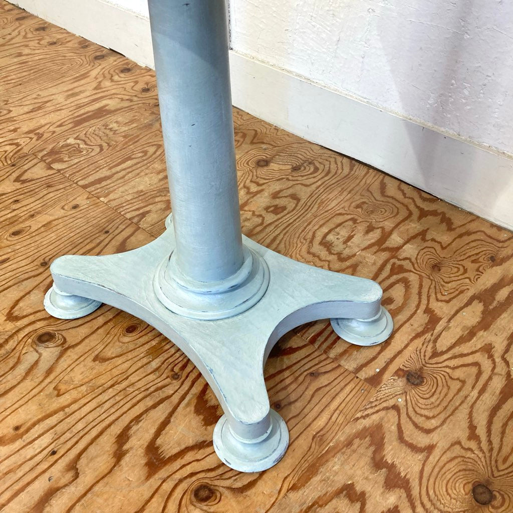 サイドテーブル 引出し付き アニースローン塗装 シャビー 中古