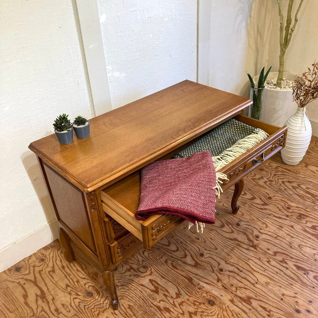 猫脚3段チェスト クラシックスタイル 中古