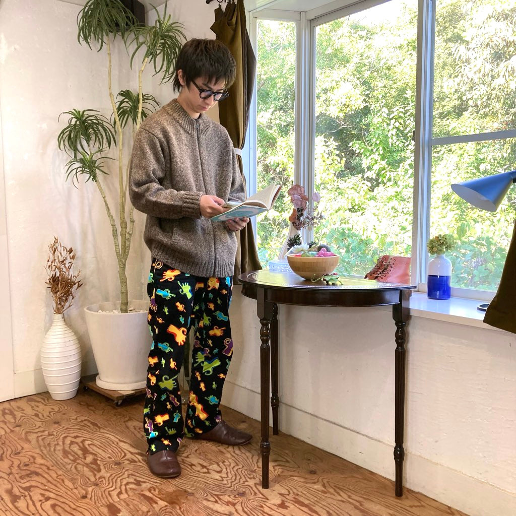 クラシックスタイル コンソールテーブル サイドテーブル 花台 飾り台 半円形 中古