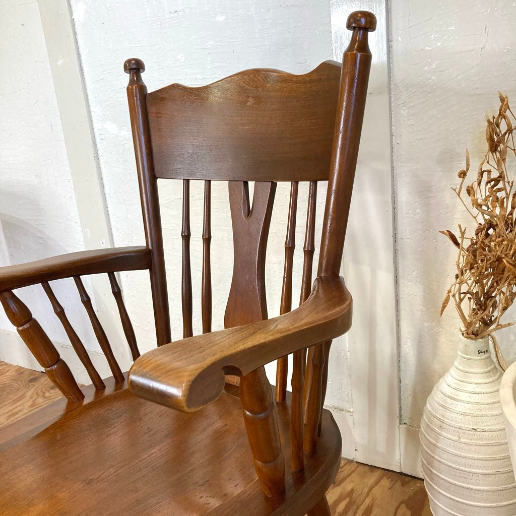 MEEUWIS社 オーク材 アームチェア ダイニングチェア オランダ製 中古