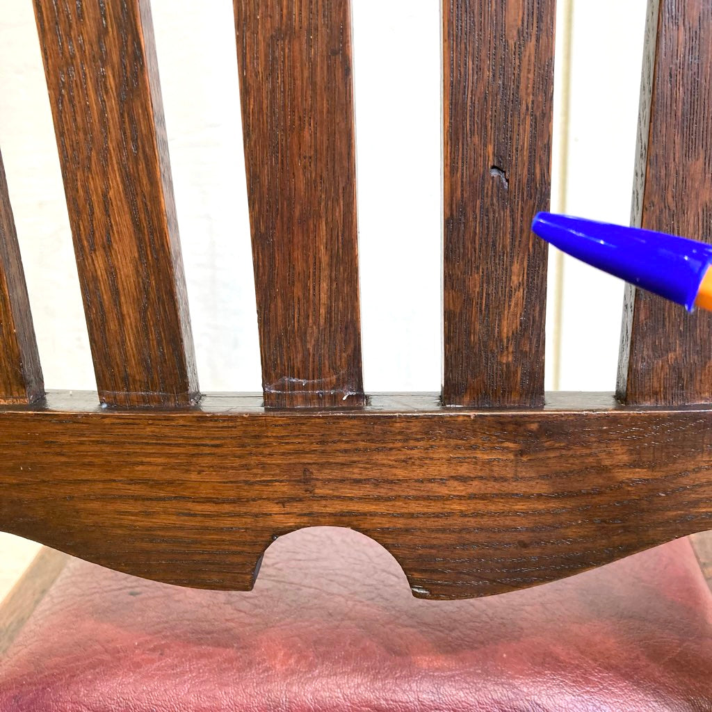 英国 アンティーク ダイニングチェア ボビンターニングレッグ