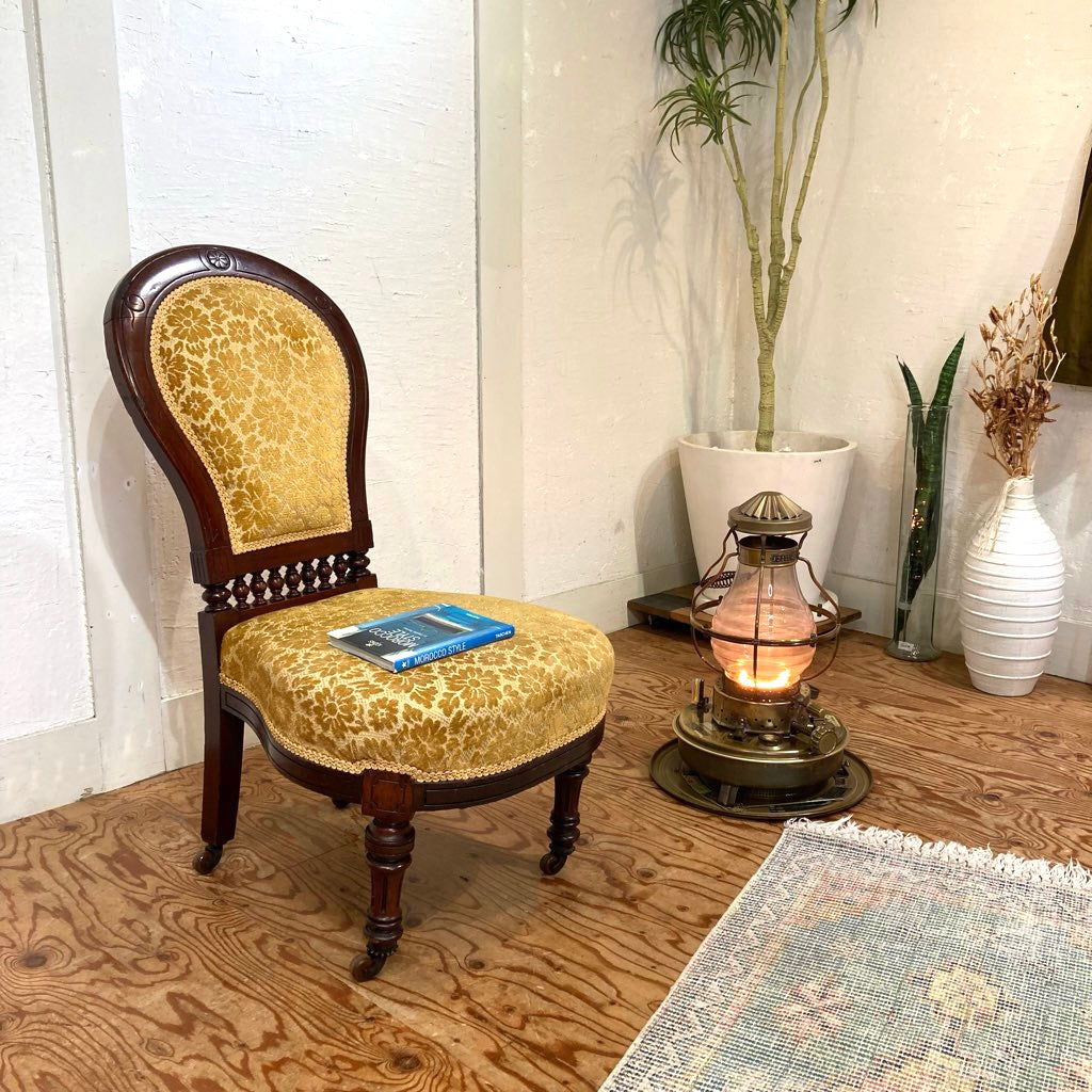 ニッセン / 日本船燈 ストーブ IS-3DX ゴールドフレーム 石油ストーブ 芯交換済み 中古