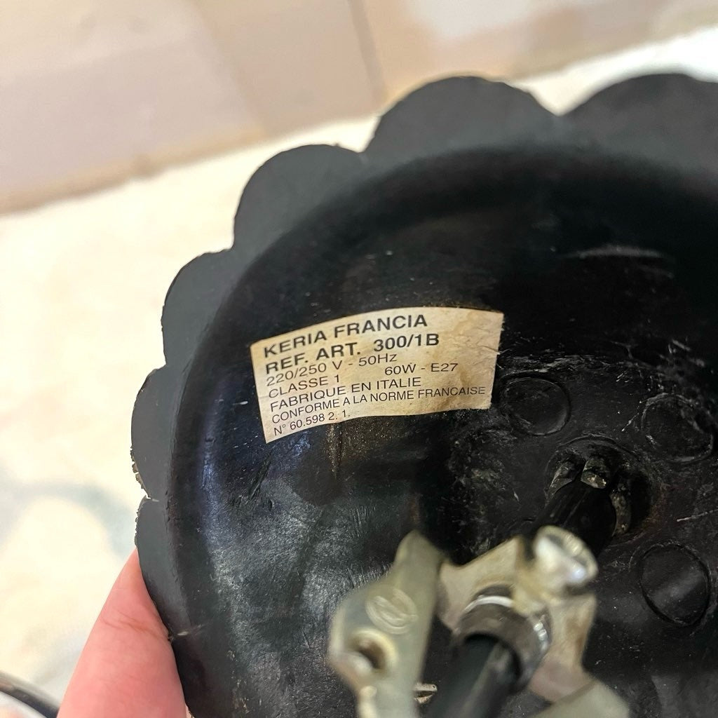 ランプ型 ガラス ペンダントライト 照明 アンティーク調 中古