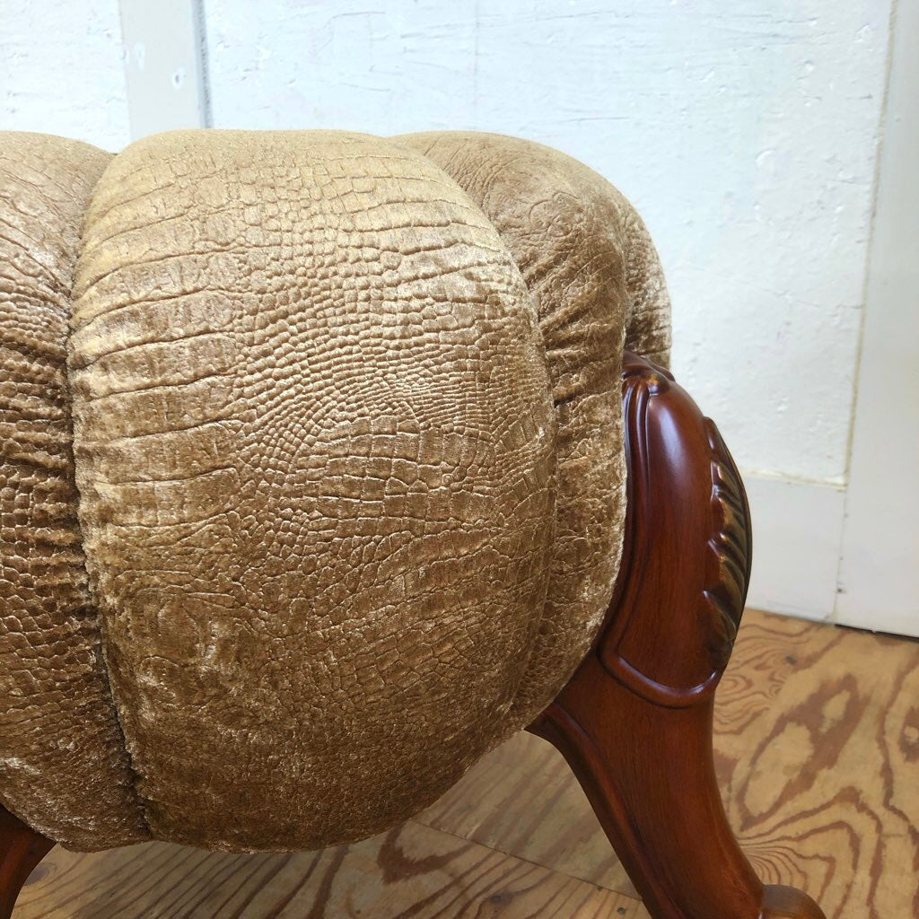 猫脚 クラシック スツール パンプキンスツール チェア 中古