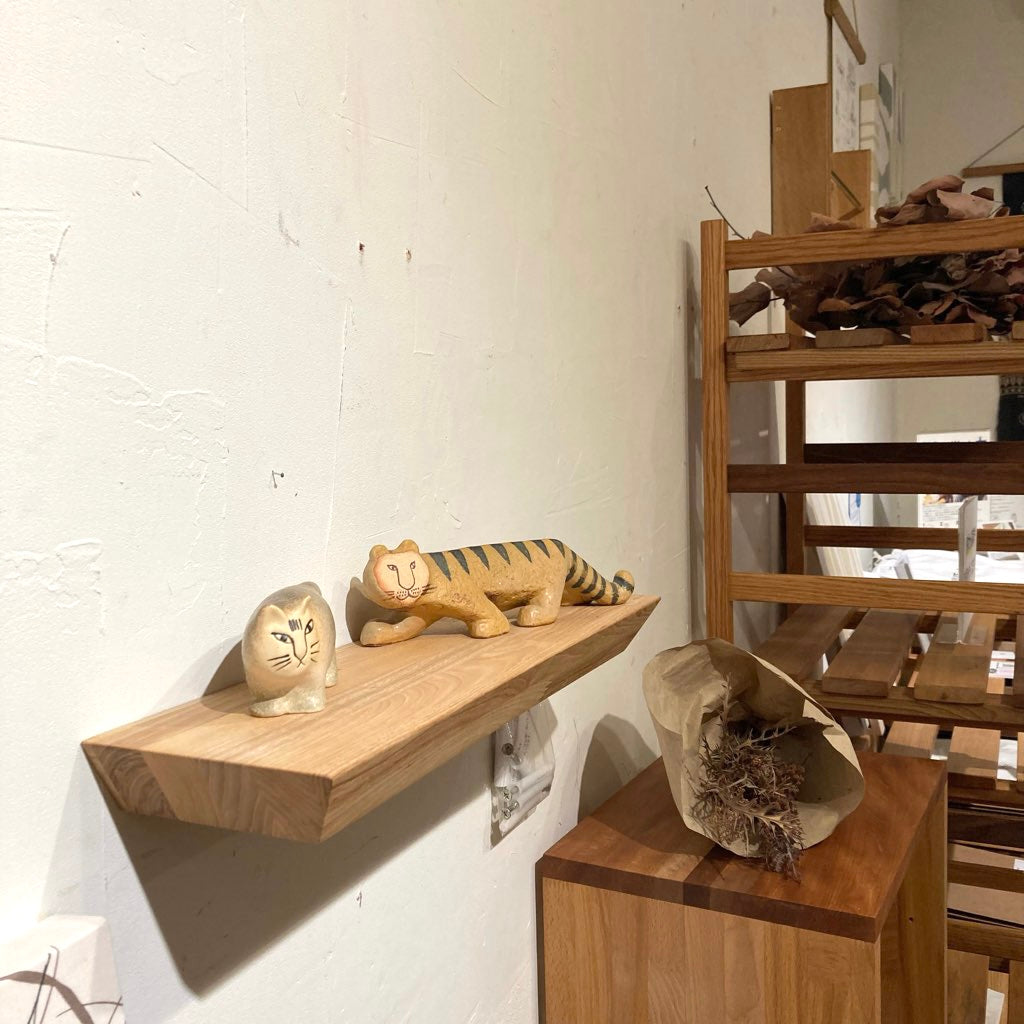 リサ・ラーソン / Lisa Larson 双子のネコ グレー 北欧 スウェーデン雑貨 中古