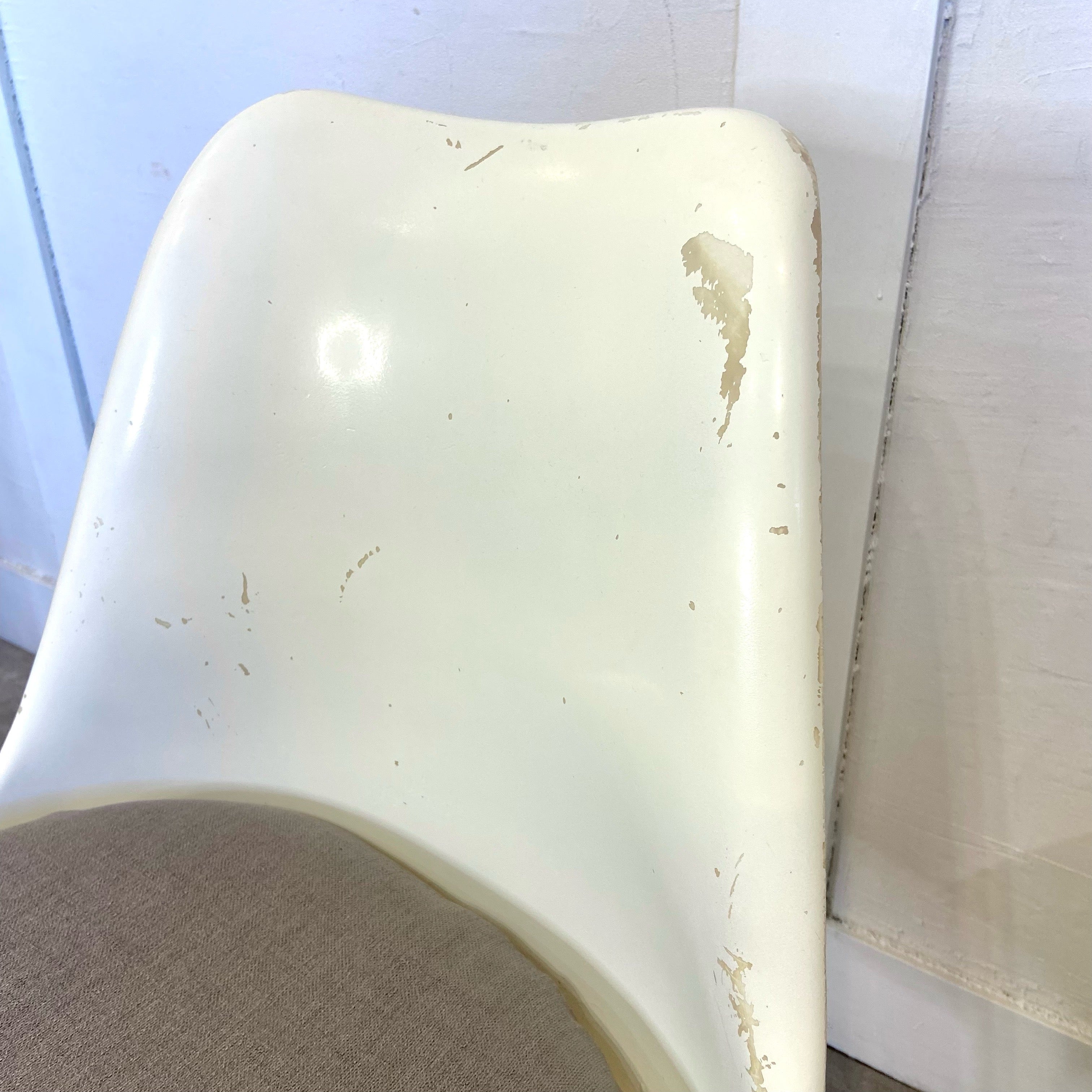 ノール / Knoll チューリップチェア 【グレー】 張替え ダイニングチェア エーロ・サーリネン ヴィンテージ