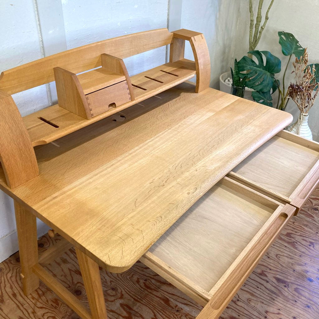 飛騨産業 そうせき デスクセット 学習机 チェア ワゴン 踏み台 中古