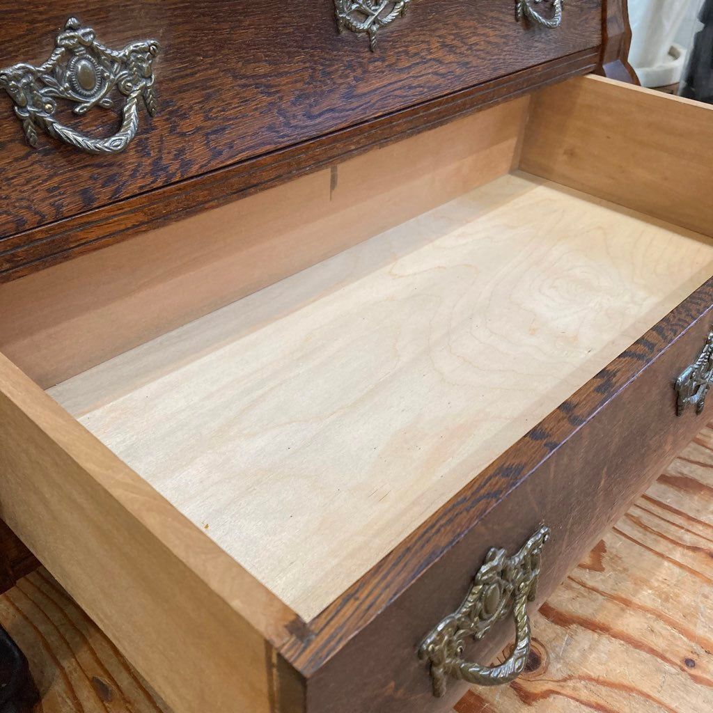 アンティーク 3段チェスト コモード型