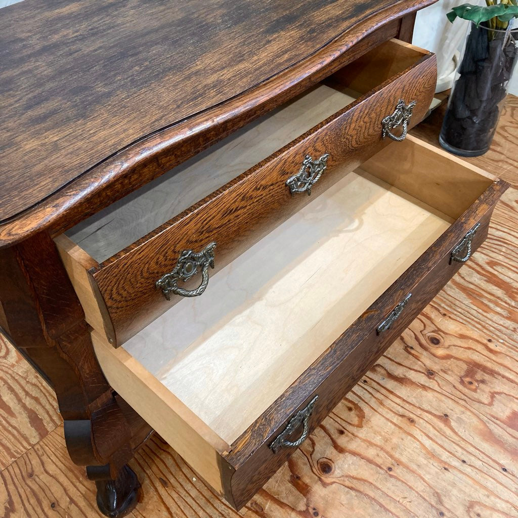 アンティーク 3段チェスト コモード型