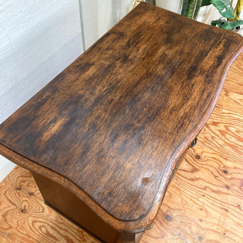 アンティーク 3段チェスト コモード型