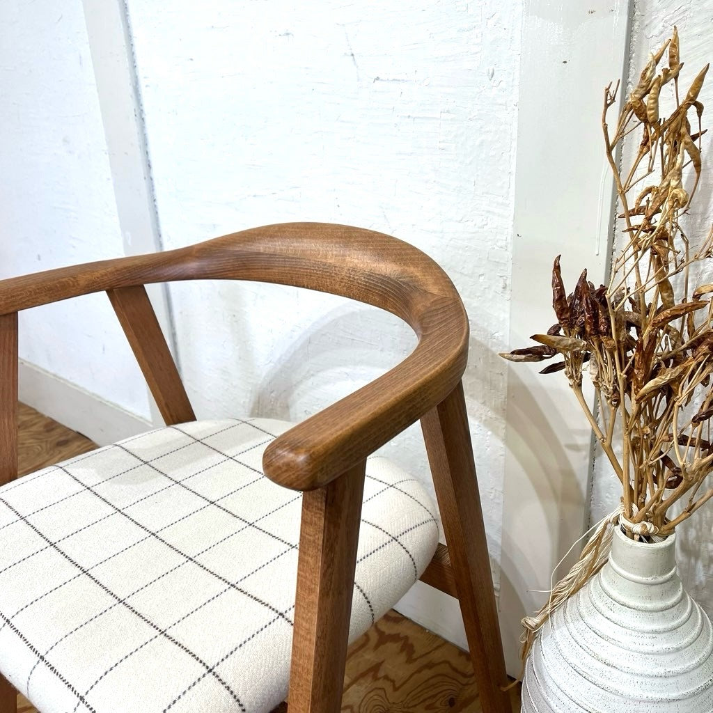 KINOSHITA / キノシタ Coccole / コッコレ アームチェア ダイニングチェア  【白】 展示品