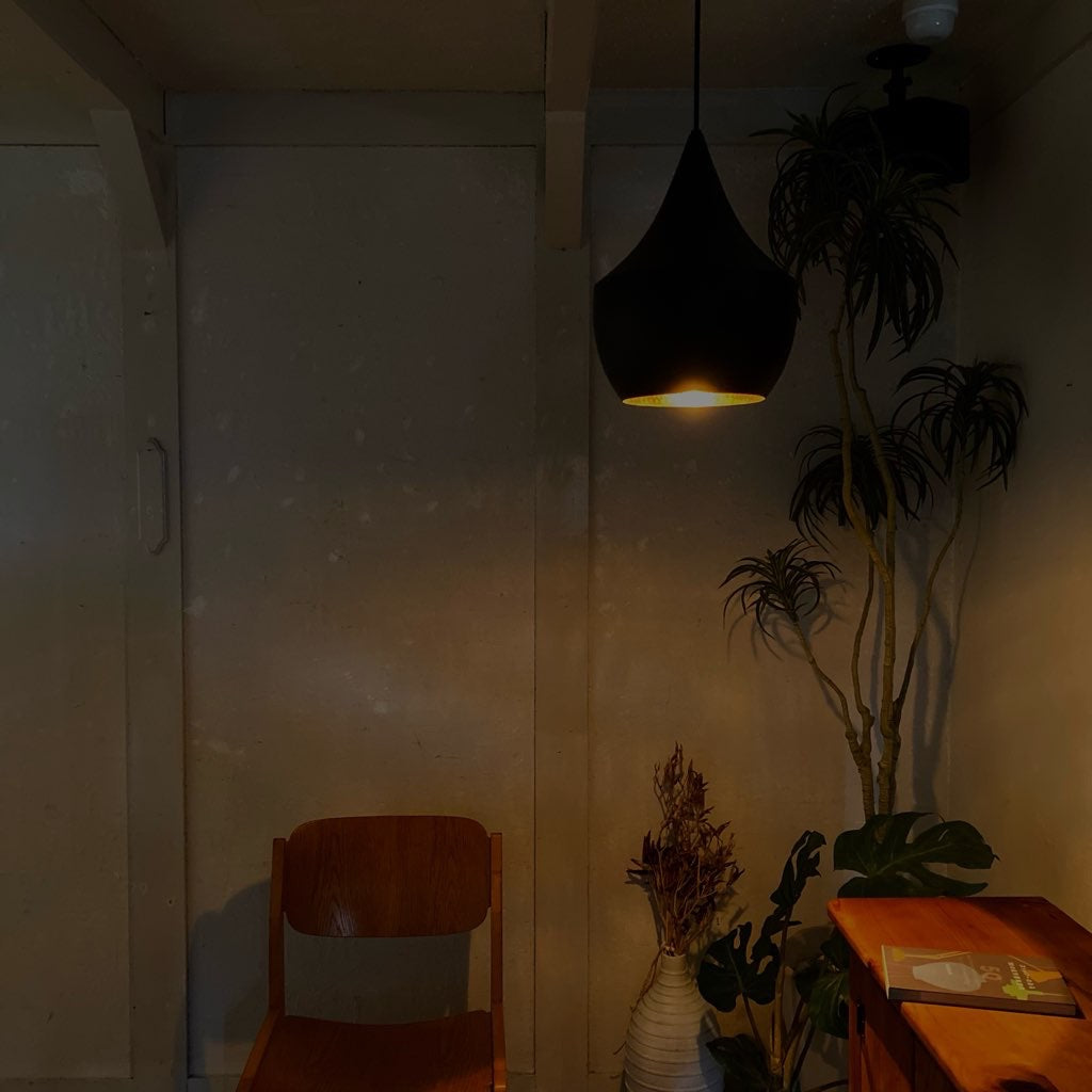 トム・ディクソン / Tom Dixon Beat FAT ペンダントライト 電球タイプ ブラック 展示品