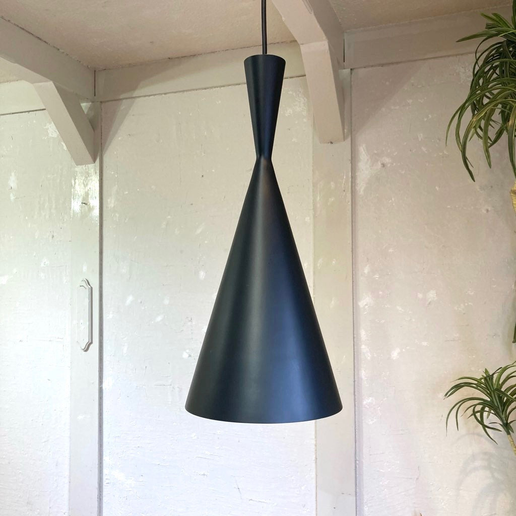 トム・ディクソン / Tom Dixon Beat Tall ペンダントライト 電球タイプ ブラック 展示品