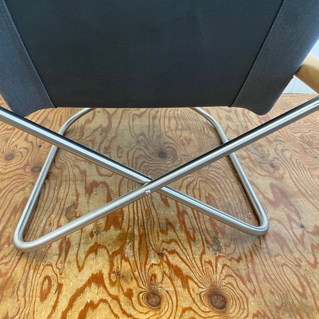 ニーチェア / Nychair X &オットマンセット グレー 新居 猛 中古