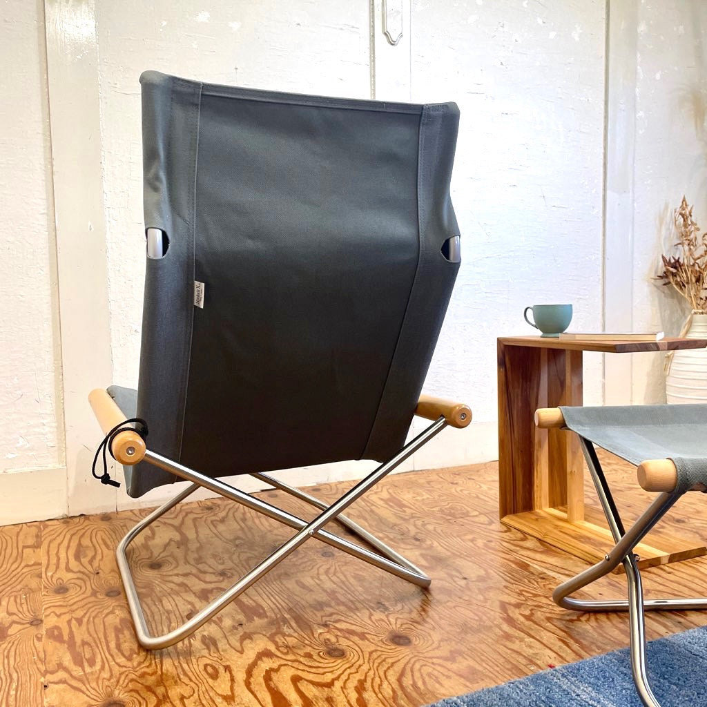 ニーチェア / Nychair X &オットマンセット グレー 新居 猛 中古