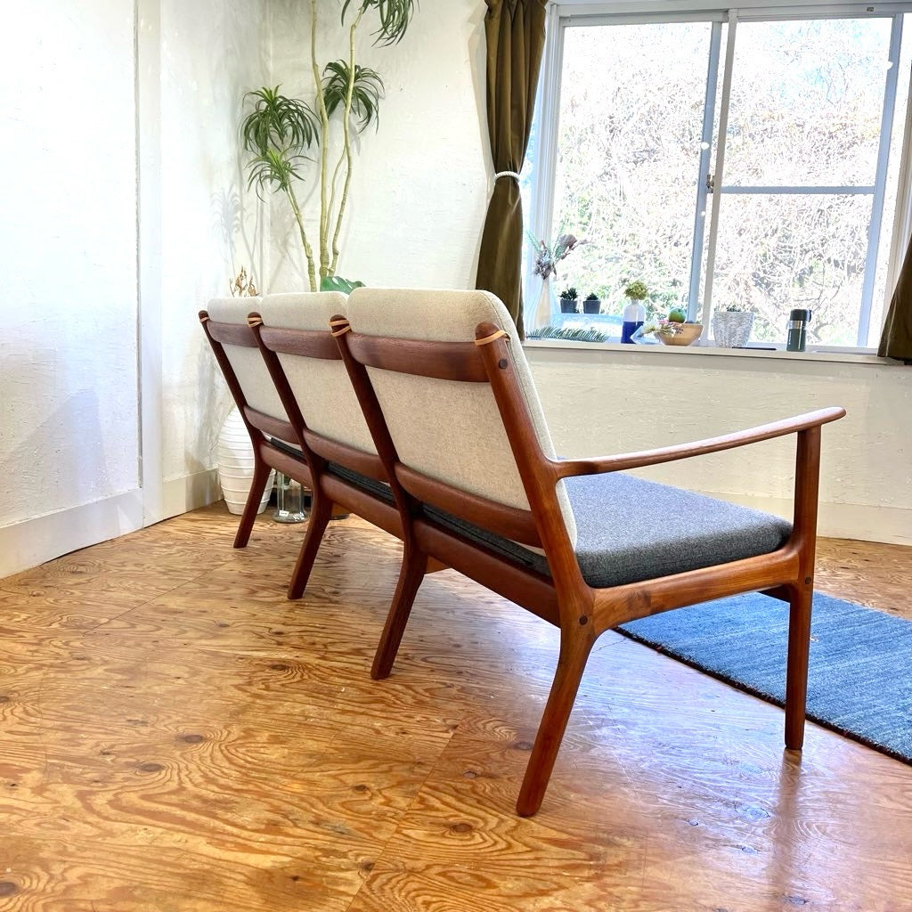 PJファニチャー PJ112 トリプルソファ オーレ・ヴァンシャー / Ole Wanscher  北欧ヴィンテージ