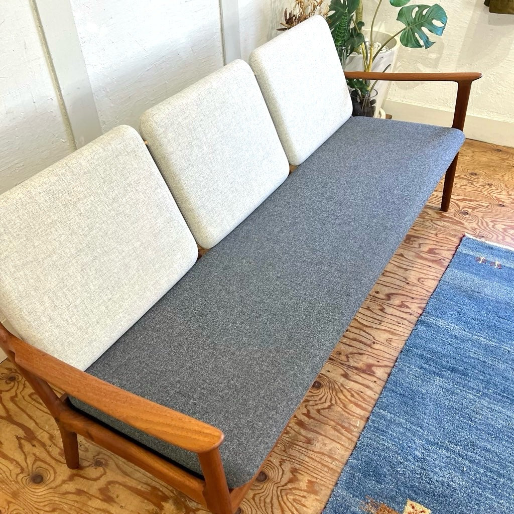 PJファニチャー PJ112 トリプルソファ オーレ・ヴァンシャー / Ole Wanscher  北欧ヴィンテージ