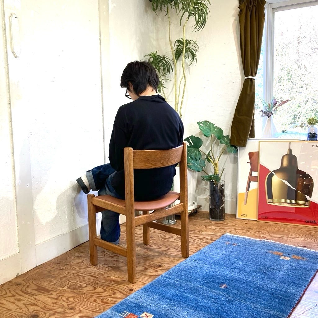 ゲタマ / GETAMA CH38 カンファレンスチェア ハンスJ.ウェグナー オーク材 本革 ヴィンテージ