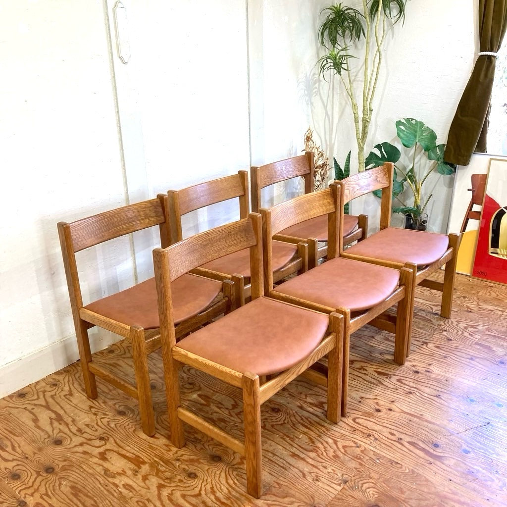 ゲタマ / GETAMA カンファレンスチェア ハンスJ.ウェグナー オーク材 本革 ヴィンテージ