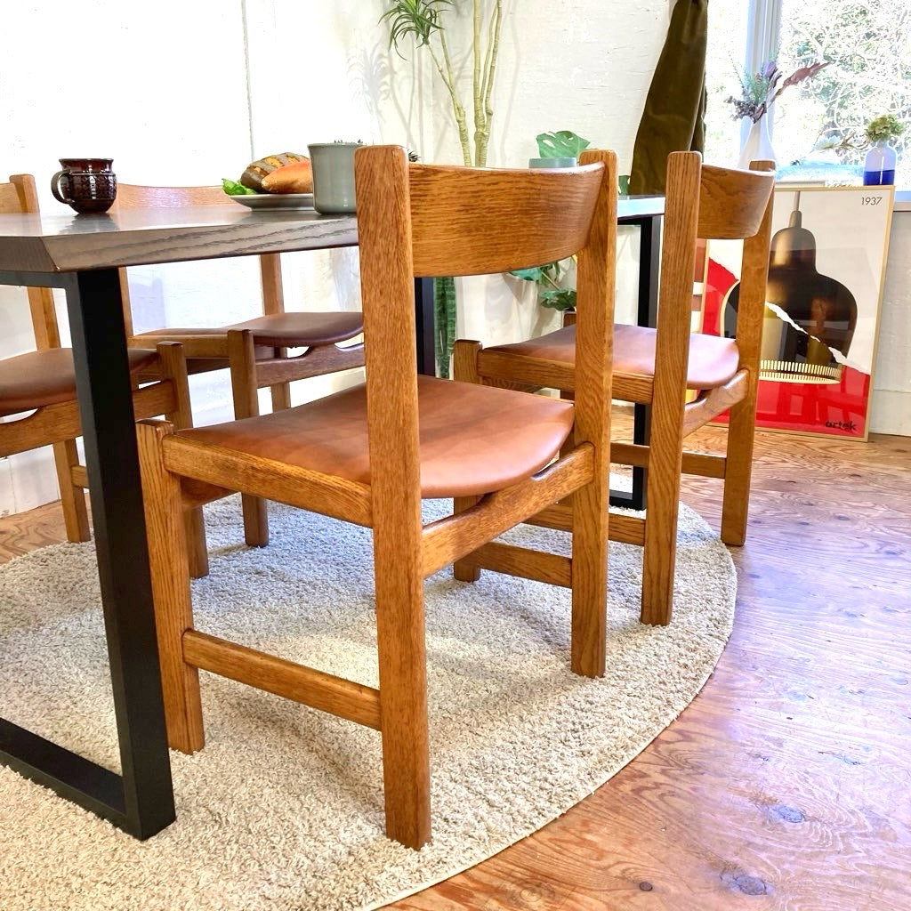 ゲタマ / GETAMA カンファレンスチェア ハンスJ.ウェグナー オーク材 本革 ヴィンテージ