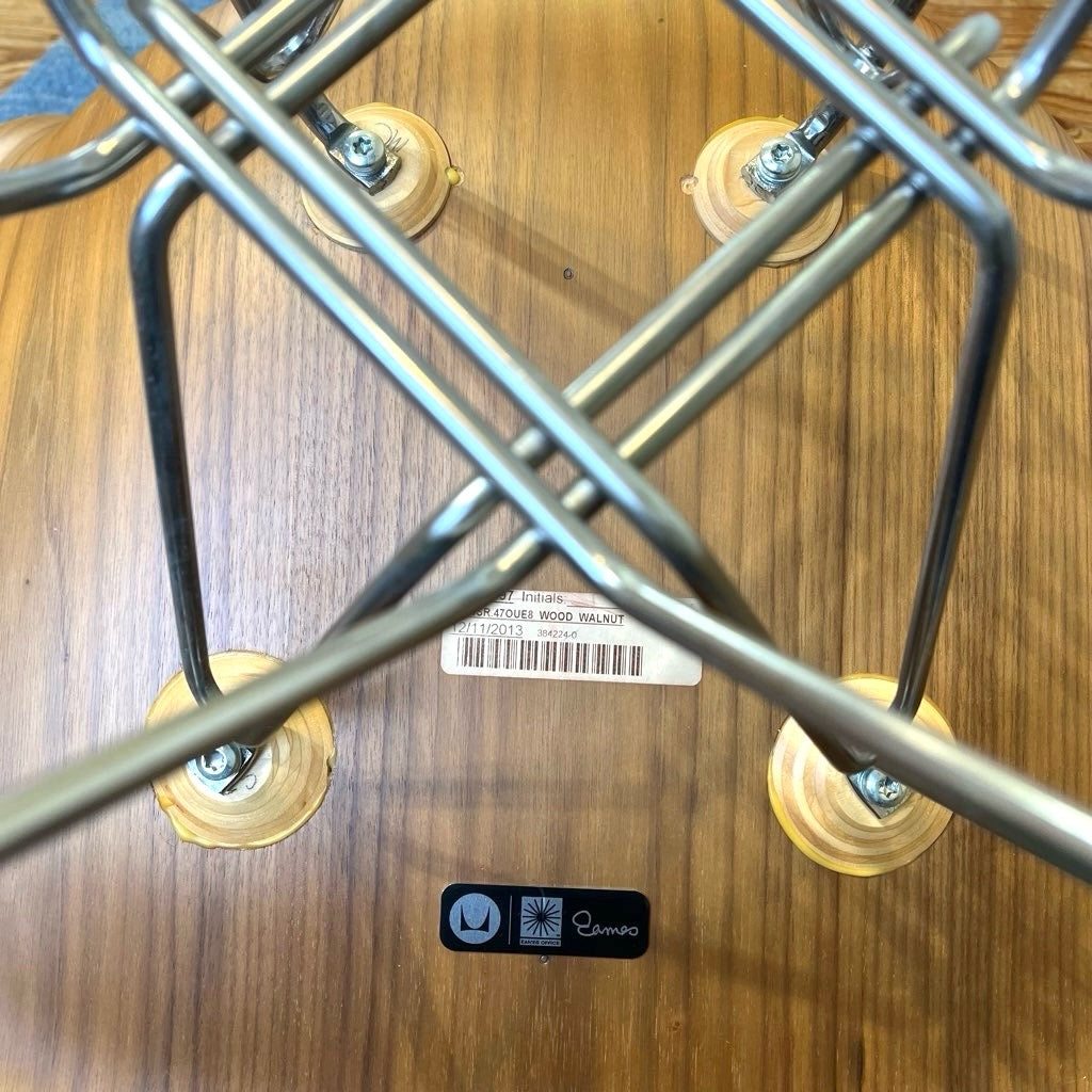 ハーマンミラー / Herman Miller ウッドシェルチェア 【2】チェアパッド付 エッフェルベース チャールズ&レイ・イームズ 中古