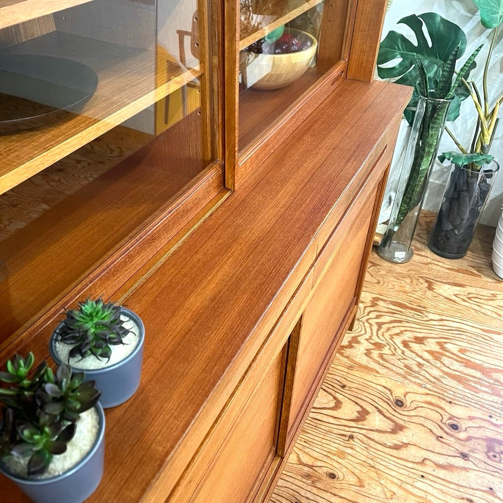 日田工芸 シャルル 食器棚 ジャパンヴィンテージ  カップボード キャビネット チーク材