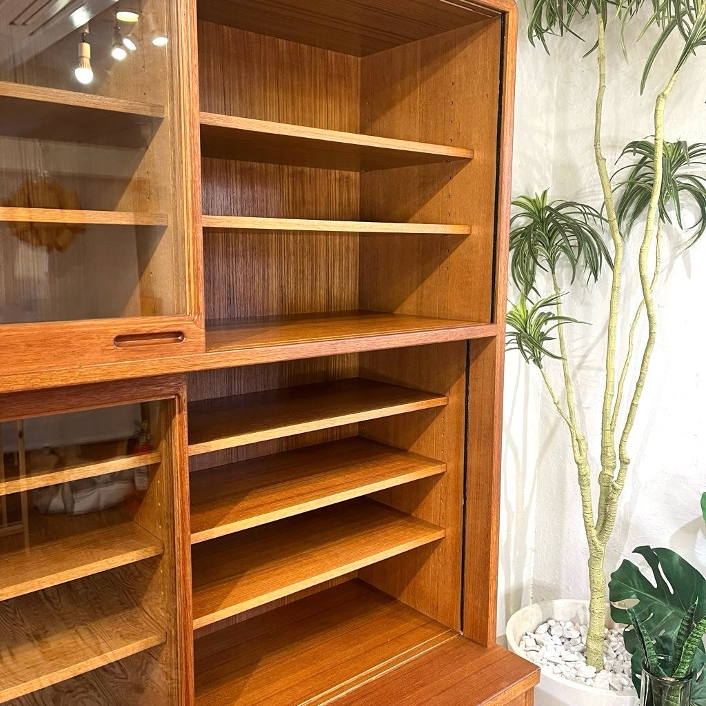 日田工芸 シャルル 食器棚 ジャパンヴィンテージ  カップボード キャビネット チーク材