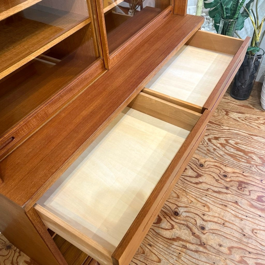 日田工芸 シャルル 食器棚 ジャパンヴィンテージ  カップボード キャビネット チーク材