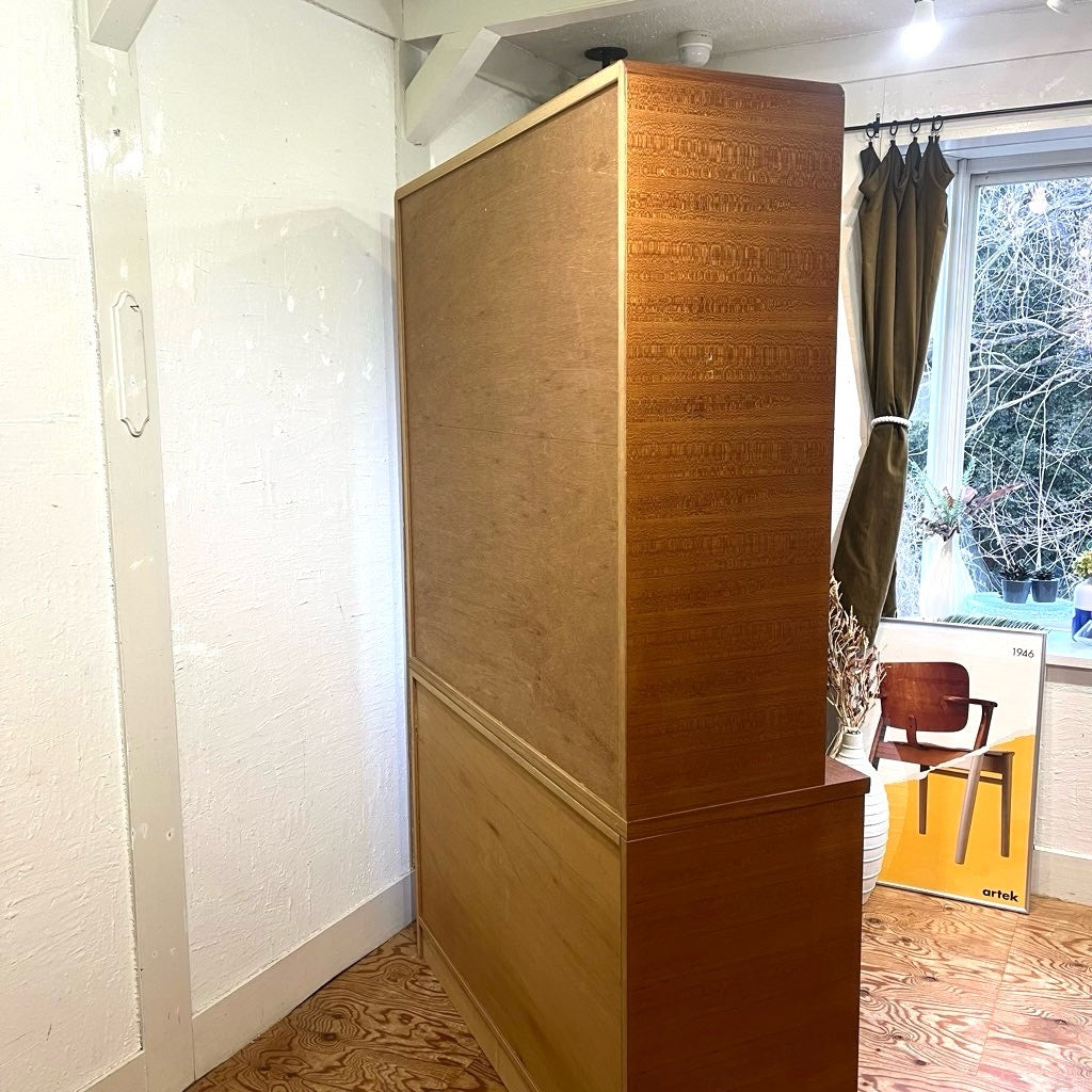 日田工芸 シャルル 食器棚 ジャパンヴィンテージ  カップボード キャビネット チーク材