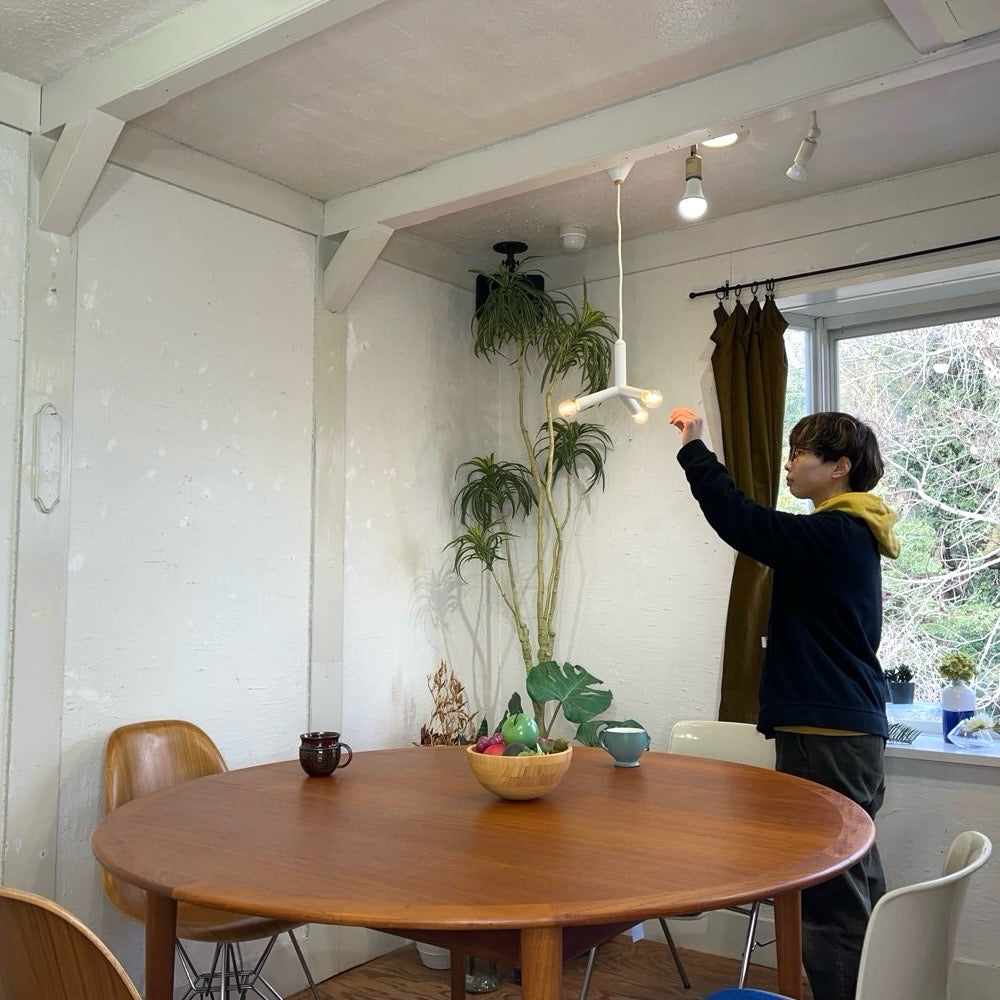 イデー / IDEE モレキュール / molecule ペンダントライト ホワイト 中古