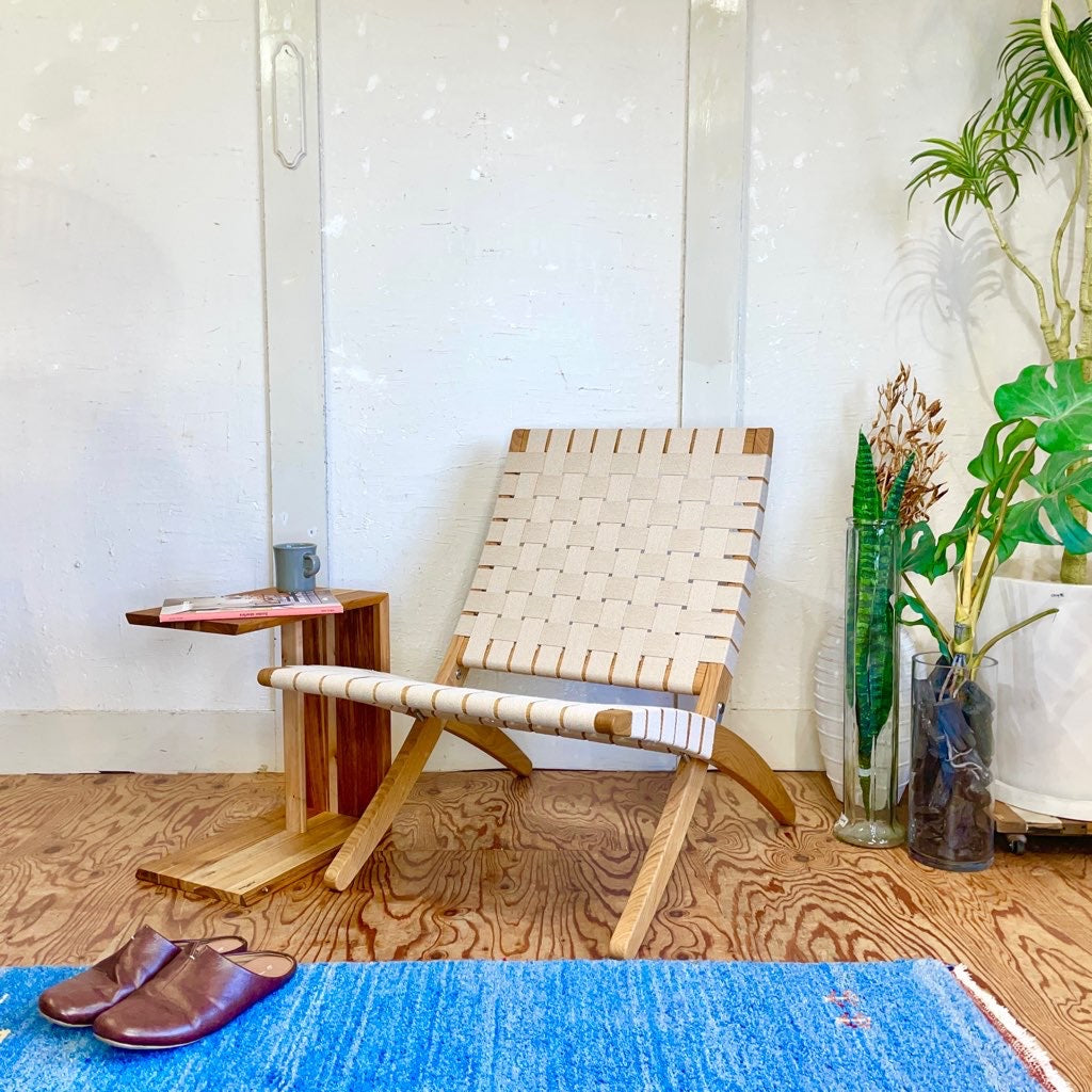 カールハンセン&サン / Carl Hansen & Søn キューバチェア MG501 コットンウェービング オーク材 オイル仕上げ 北欧 中古