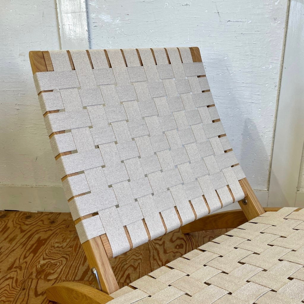 カールハンセン&サン / Carl Hansen & Søn キューバチェア MG501 コットンウェービング オーク材 オイル仕上げ 北欧 中古