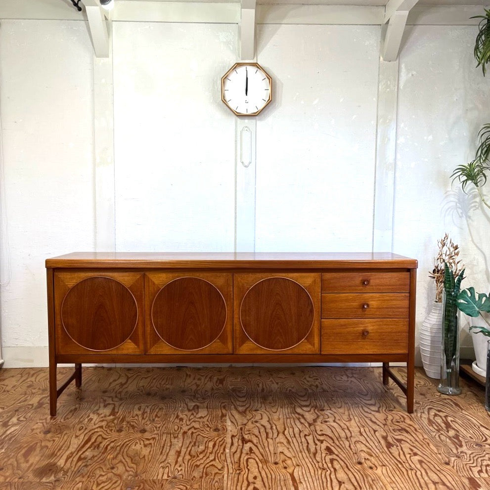 ネイサン / NATHAN   サークルサイドボード チーク材 英国 ヴィンテージ